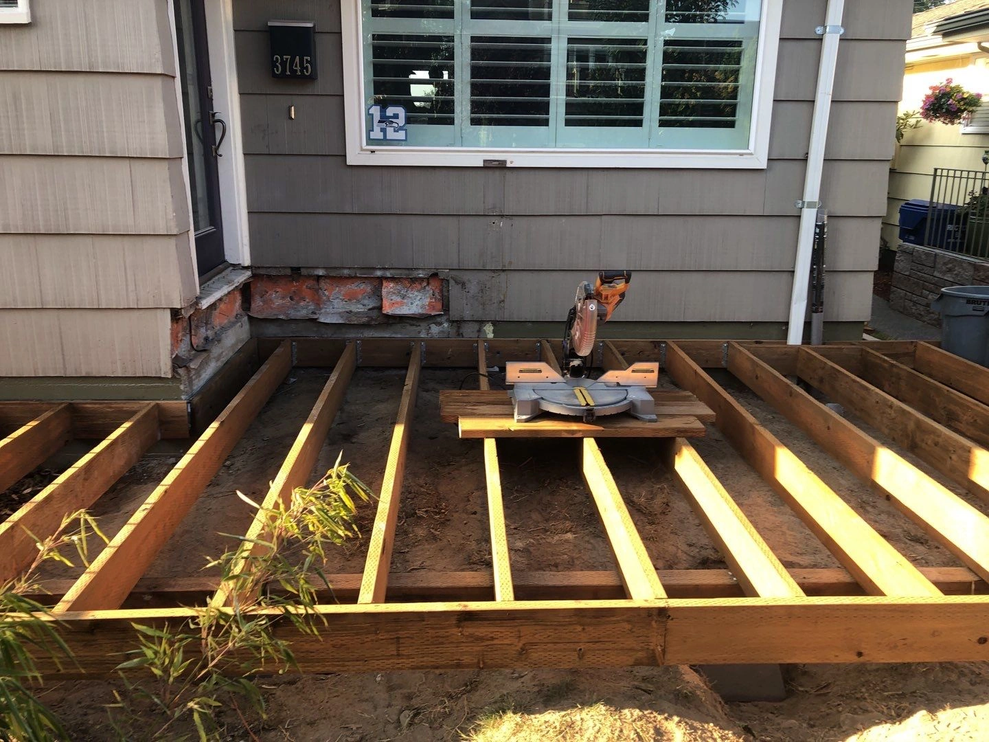 Deck Footing & Framing