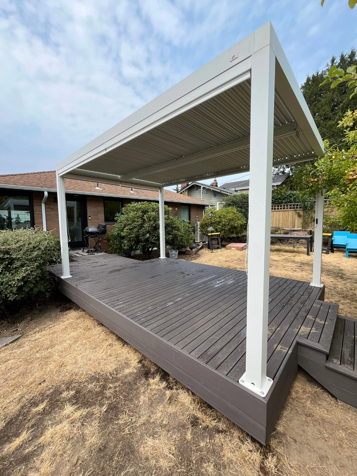 Fixed Louvered Pergolas